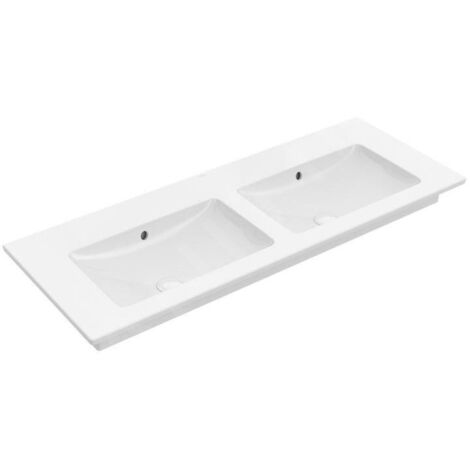 Villeroy & Boch Venticello Armoire - Double lavabo, 1300x500mm,