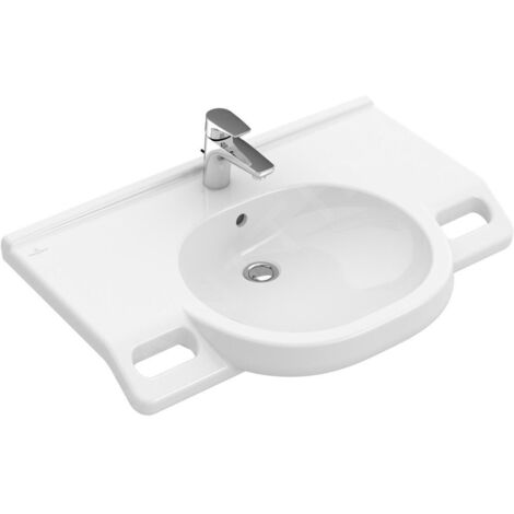 Villeroy & Boch ViCare lavabo, 1 trou pour robinet, avec