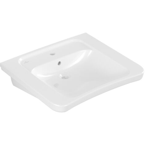 Villeroy & Boch ViCare Waschtisch, rechteck, 1 Hahnloch, mit