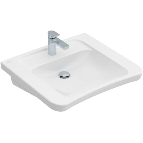 Villeroy & Boch ViCare Waschtisch, rechteck, 1 Hahnloch, ohne