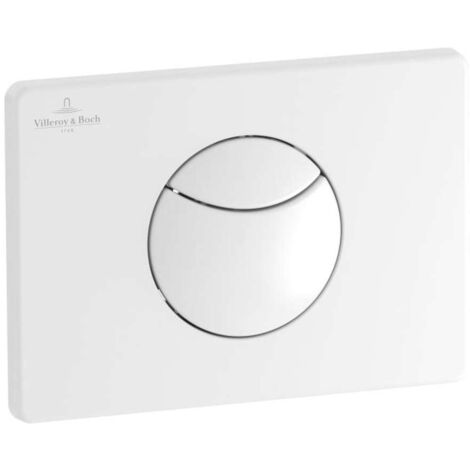 Villeroy & Boch ViConnect - Betätigungsplatte E100, Weiß 92248568