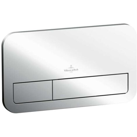 Villeroy & Boch ViConnect - Betätigungsplatte E200, chrom 92249061