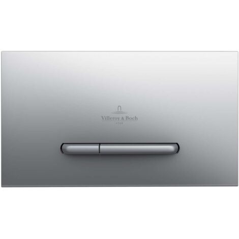 Villeroy & Boch ViConnect - Betätigungsplatte E300, Chrom matt 92218069