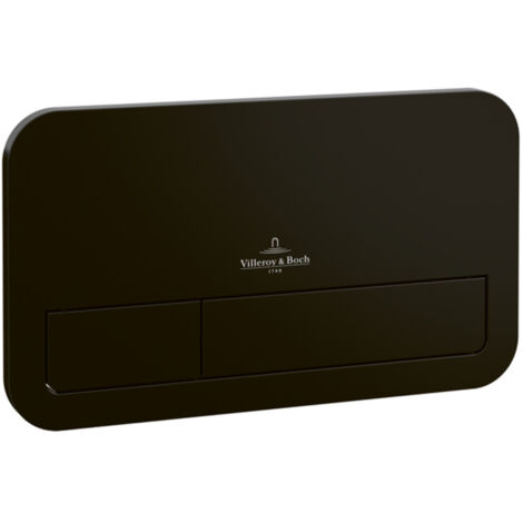Villeroy & Boch ViConnect - Placca di comando E200, Black Matt 922490AN