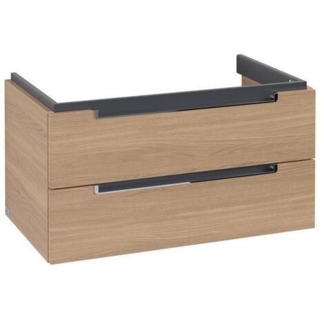 Villeroy & Boch Waschtischunterschrank SUBWAY 2.0 für Schrankwaschtische 787 x 420 x 449 mm Ulme Impresso A68910PN