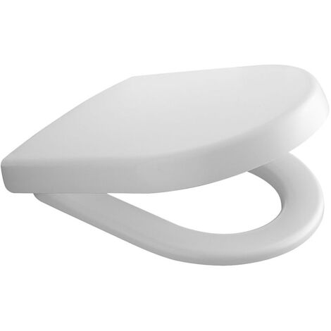 Villeroy & Boch WC-Sitz Subway, Deckel, Klodeckel, softclose, abnehmbar, QuickRelease, Weiß Alpin, 9M55S101