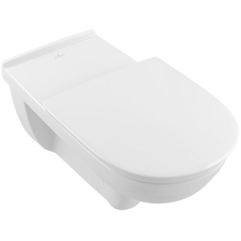 Villeroy & Boch – WC suspendu pour PMR – Sortie arrière – DirectFlush – Céramique sanitaire blanc alpin – 360 x 700 mm – 4601R001