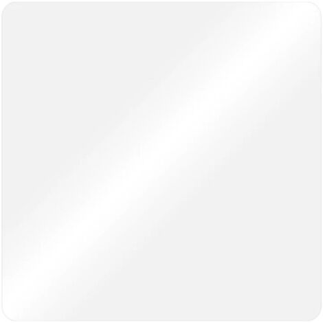 VILLEROY ET BOCH cache bonde d écoulement Planeo Pure White 128 x 128 x 6 mm
