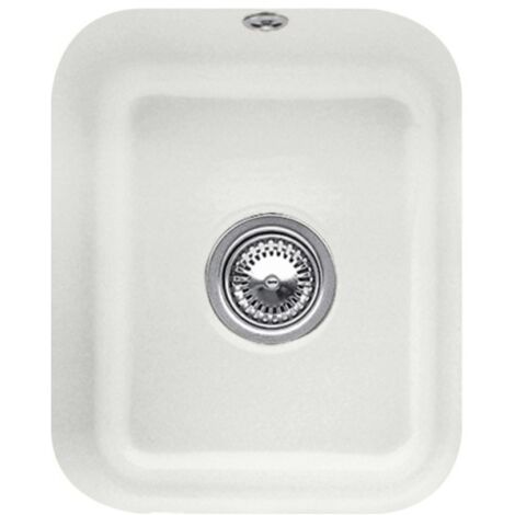 VILLEROY ET BOCH Cisterna 45 Steam CeramicPlus Fregadero de 1 seno con vaciador manual