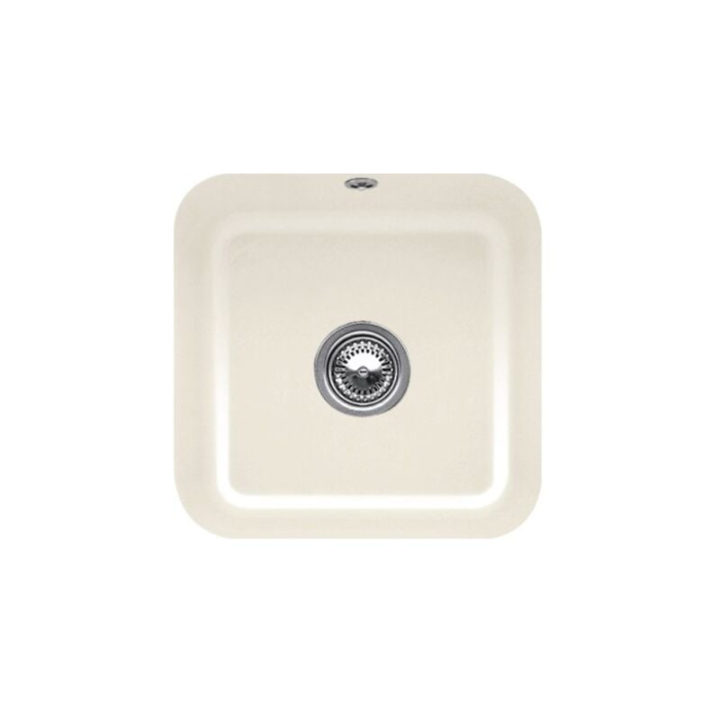 Villeroy&boch - Evier 1 bac villeroy et boch Cisterna 50 Crème CeramicPlus