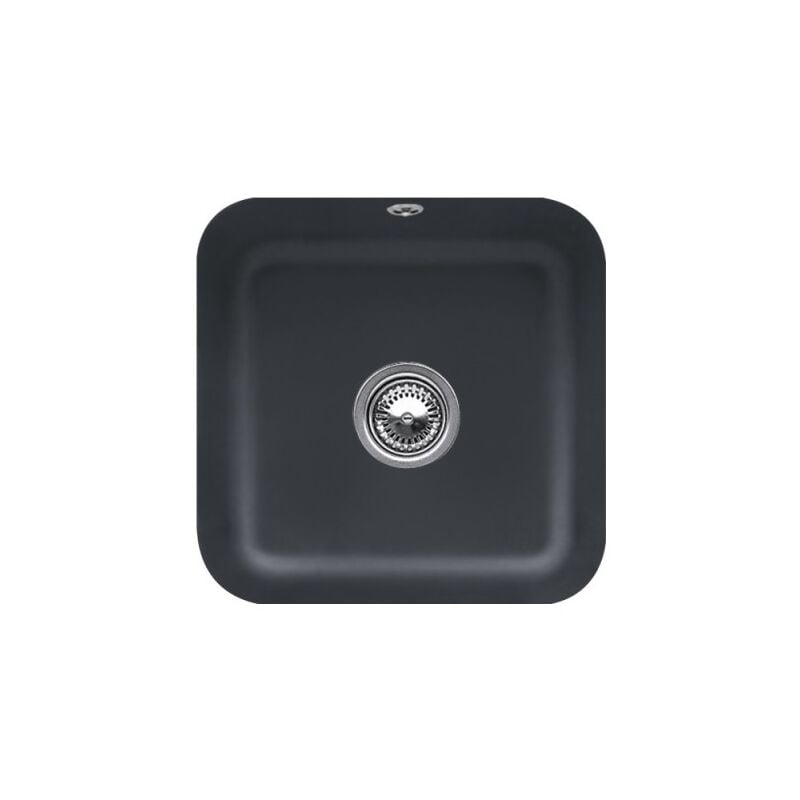 Villeroy&boch - Evier 1 bac villeroy et boch Cisterna 50 Graphite CeramicPlus avec vidage manuel