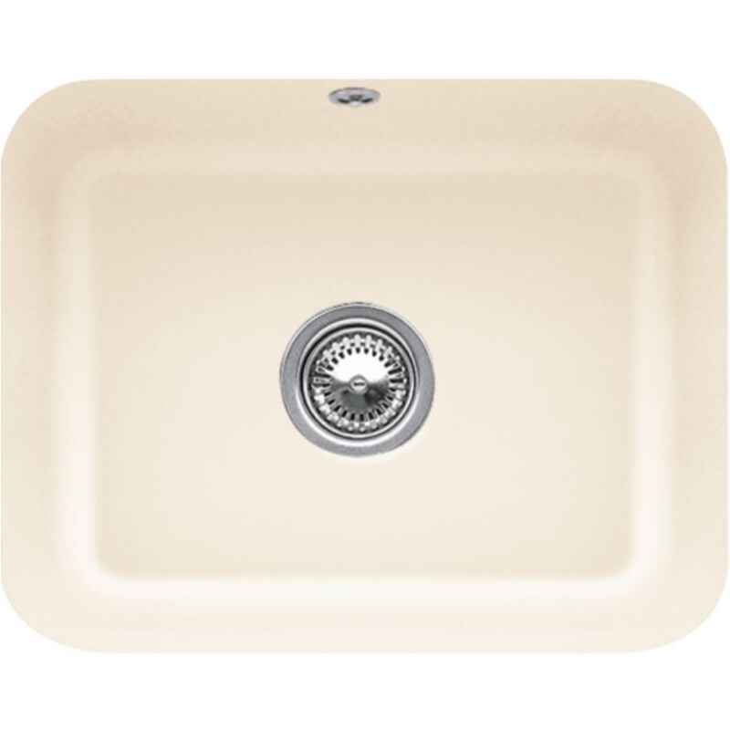 Villeroy&boch - Evier 1 bac villeroy et boch Cisterna 60C Ivory CeramicPlus