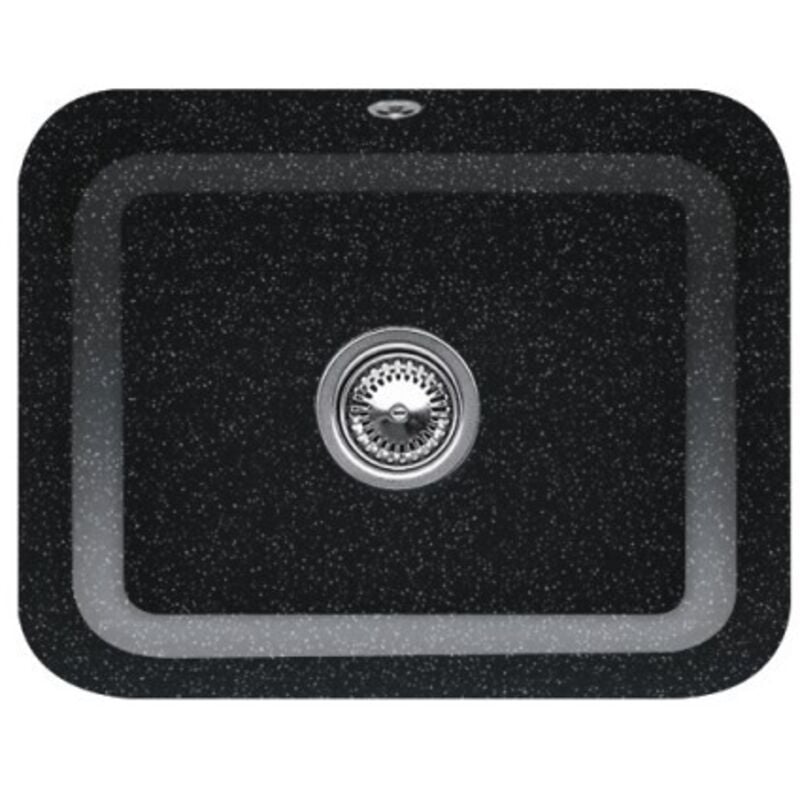 Villeroy&boch - Evier 1 bac villeroy et boch Cisterna 60C Chromite CeramicPlus avec vidage manuel