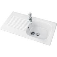 Villeroy et Boch - Evier avec 1 cuve Tudor blanc