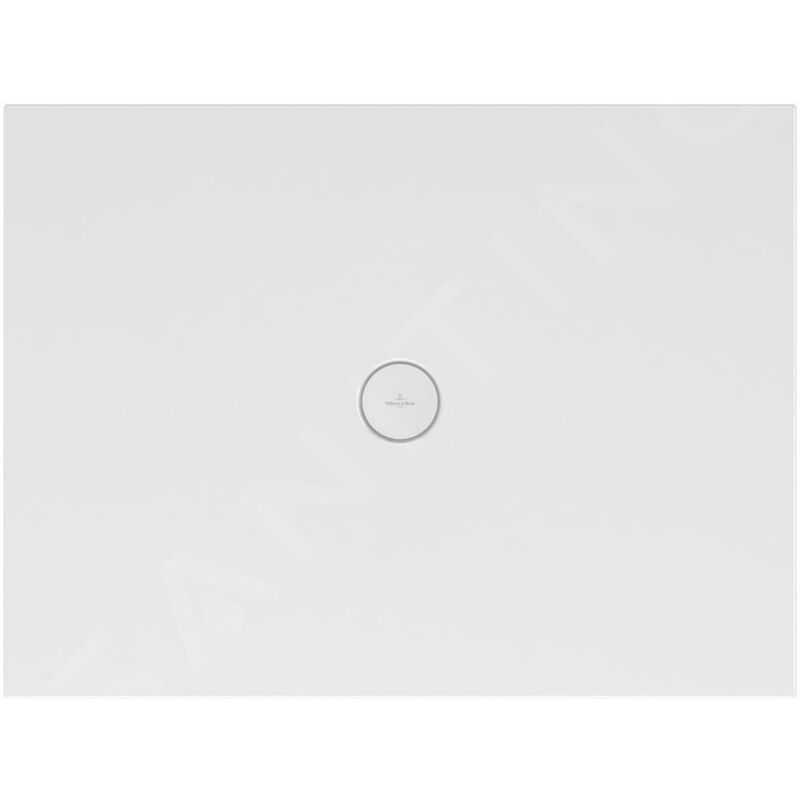 Villeroy&boch - Receveur antidérapant 80 x 75 villeroy et boch Subway Infinity à encastrer ceramique rectangle blanc