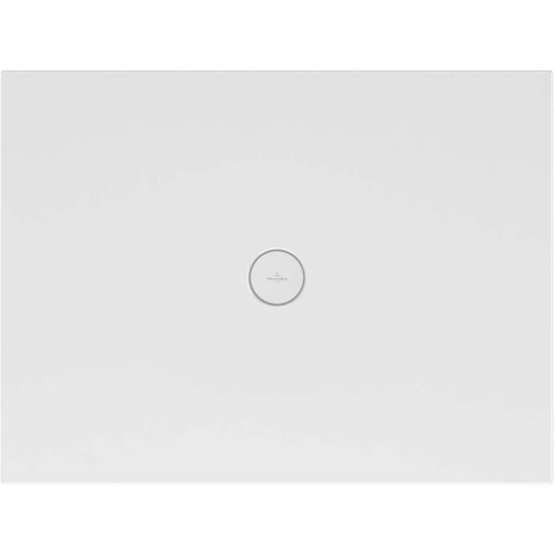 Receveur antidérapant 100 x 80 VILLEROY ET BOCH Subway Infinity ceramique rectangle blanc