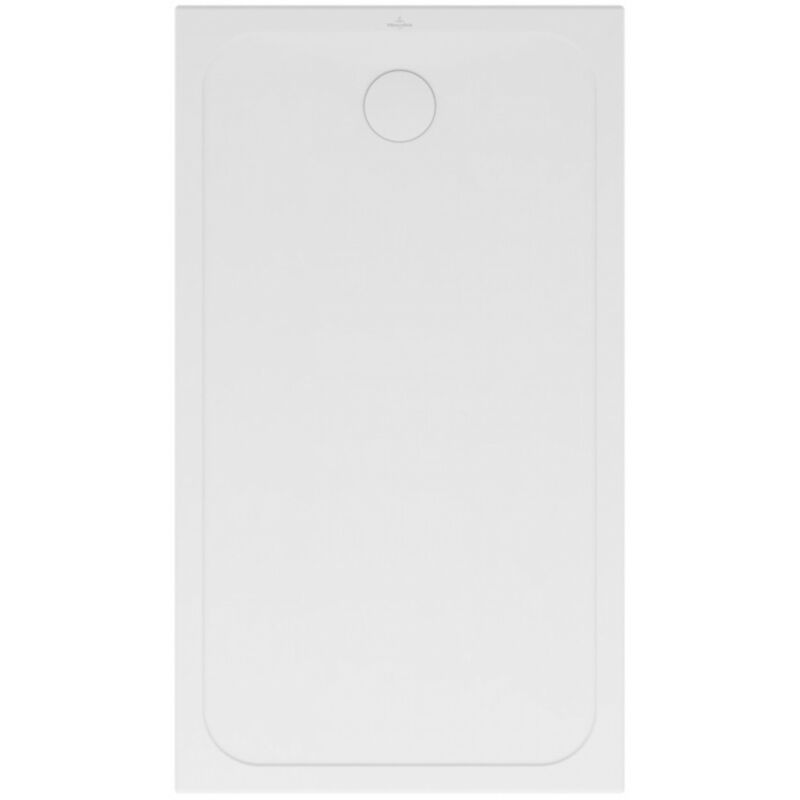 Receveur de douche antidérapant 140 x 80 VILLEROY ET BOCH Lifetime Plus céramique blanc