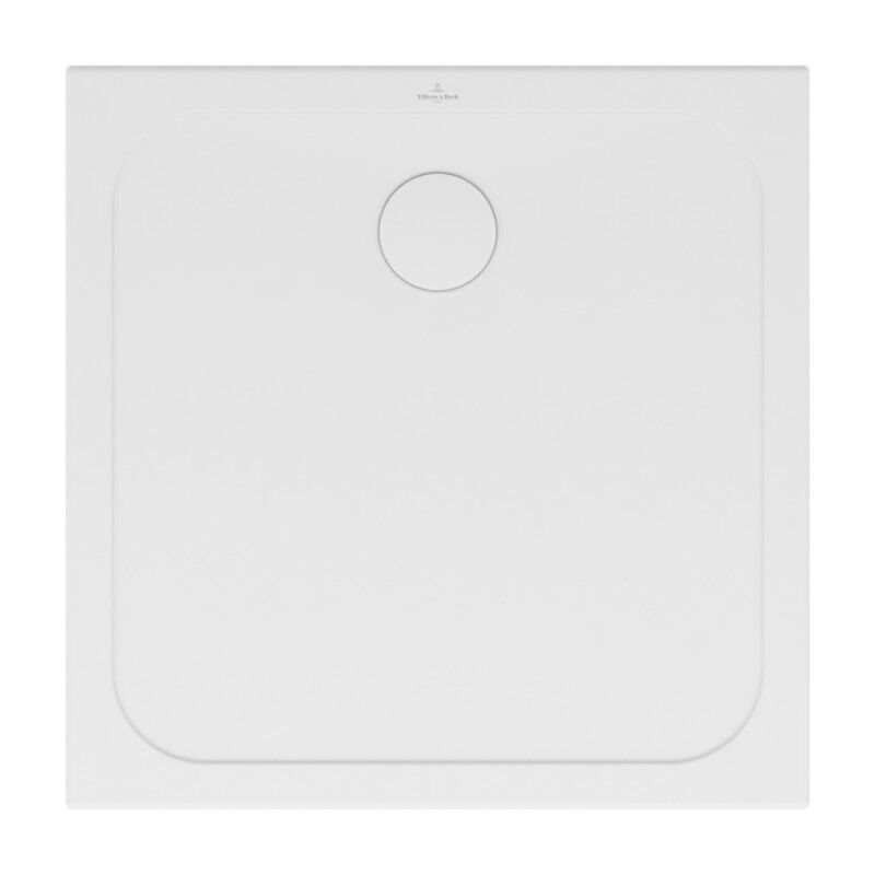 Villeroy&boch - Receveur lifetime plus extra plat - carré - Dimensions : 100 x 100 cm - blanc