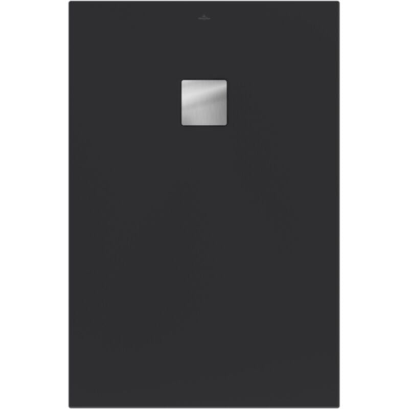 Villeroy&boch - Receveur antidérapant 140 x 90 villeroy et boch Planeo acrylique rectangle gris anthracite