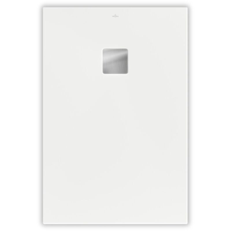 Receveur antidérapant 150 x 90 VILLEROY ET BOCH Planeo acrylique rectangle stone white
