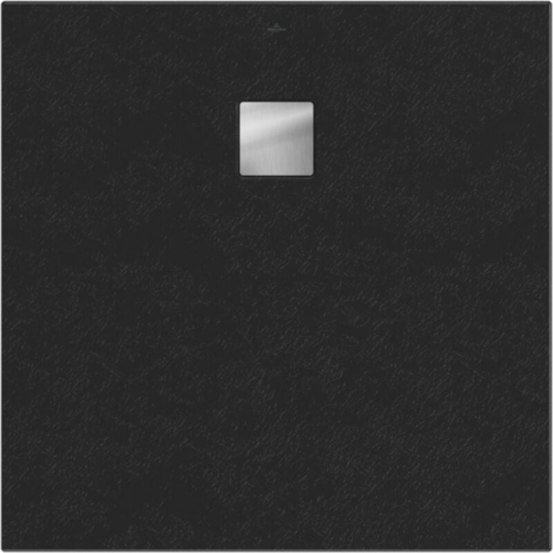 Receveur 80 x 80 VILLEROY ET BOCH Planeo acrylique carré nature anthracite
