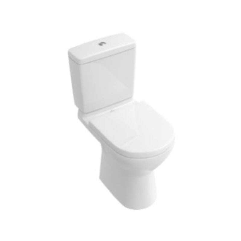 Villeroy&boch - wc à poser compact sans bride villeroy et boch O.novo avec abattant