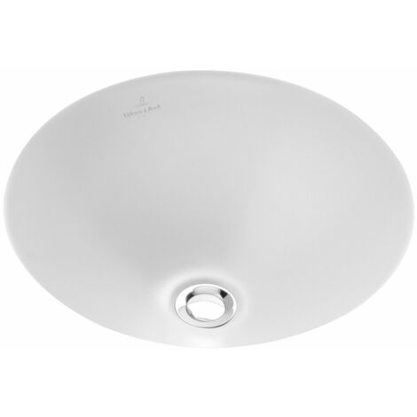 Villeroy und Boch Boucle de lavabo à encastrer &amp Amis 618033 330mm diamètre, blanc, Coloris: Blanc - 61803301