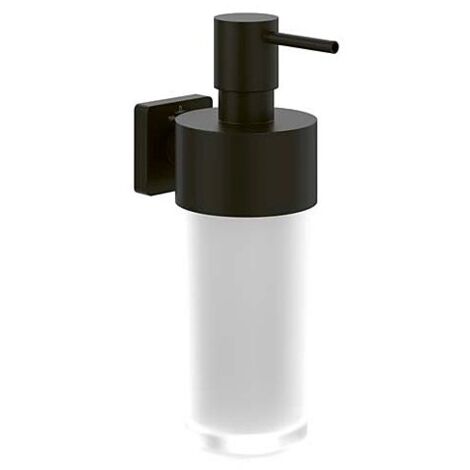 Villeroy und Boch Elements Striking Seifenspender TVA152007000K5 matt black, 230ml, Glas satiniert