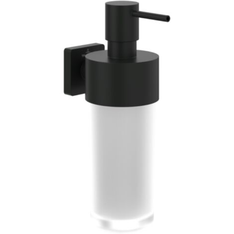 Villeroy und Boch Elements Striking Seifenspender TVA152007000K5 noir mat, 230ml, verre dépoli