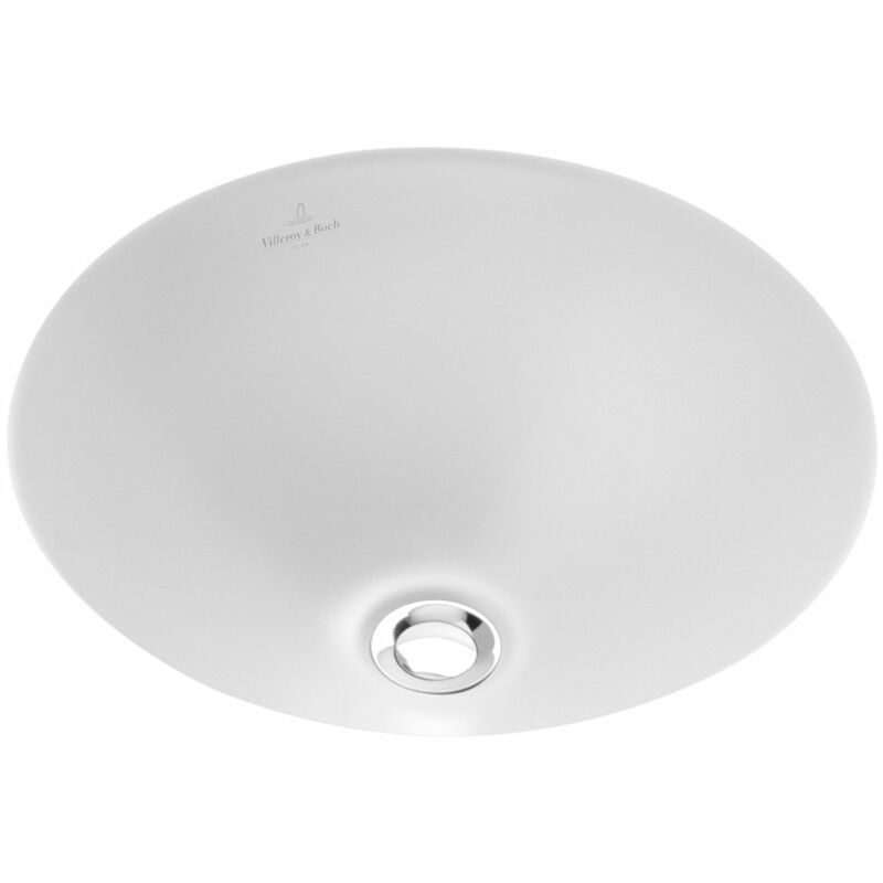 

Villeroy und Boch Lavabo bajo encimera Loop & Friends 618033 330mm diámetro, blanco, color: Cerámica Blanca - 618033R1