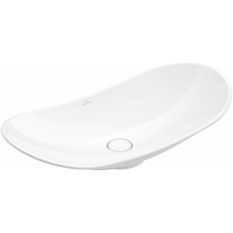 

Villeroy und Boch My Nature 411080 81x41cm, sin grifo sin rebosadero, blanco Alpin Ceramicplus - 411080R1