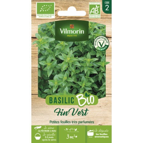Vilmorin - Basilic fin vert