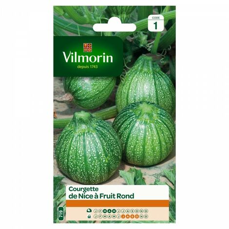 Vilmorin - Courgette de Nice à Fruit Rond