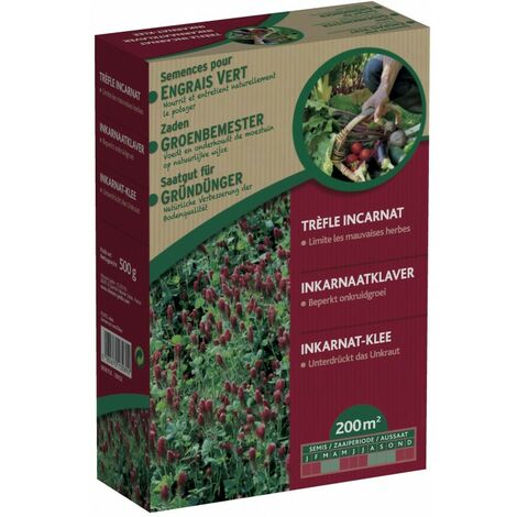 Vilmorin - Engrais Verts Trèfle Incarnat 500 gr