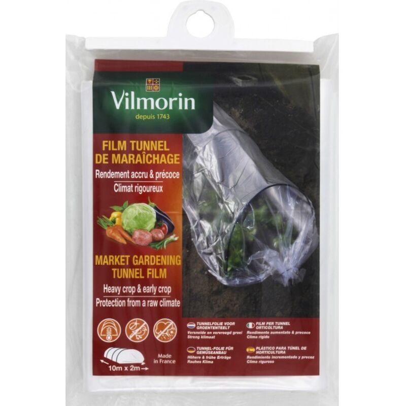 Film Tunnel de Maraîchage - 2 m x 10 m Vilmorin