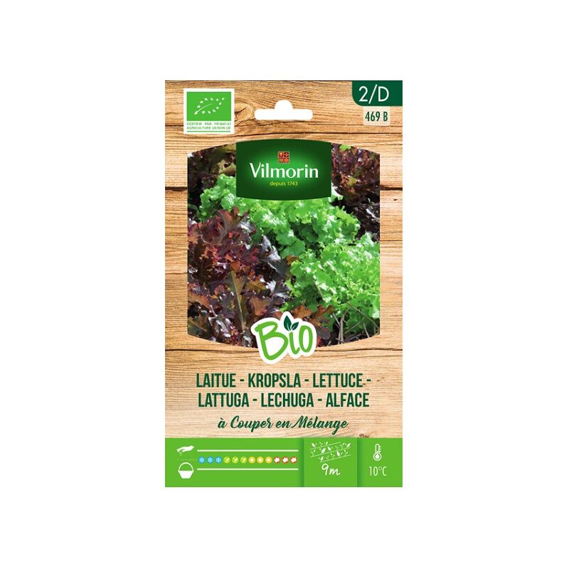 Vilmorin - Garden Bio Seeds Coupez le mElange d'environ 3 gr