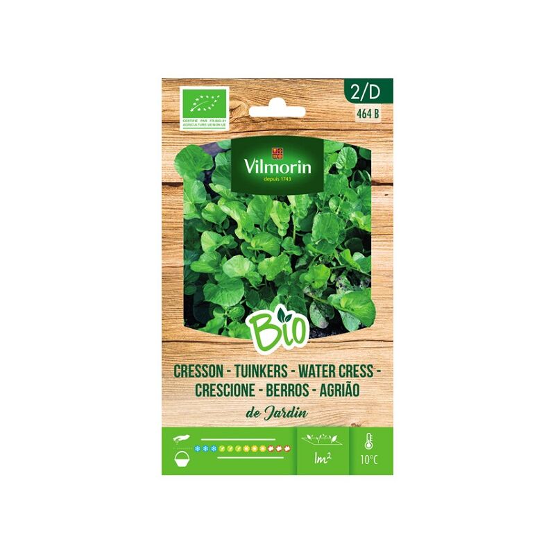 Vilmorin - Garden Bio Seeds plus de 1,5 gr