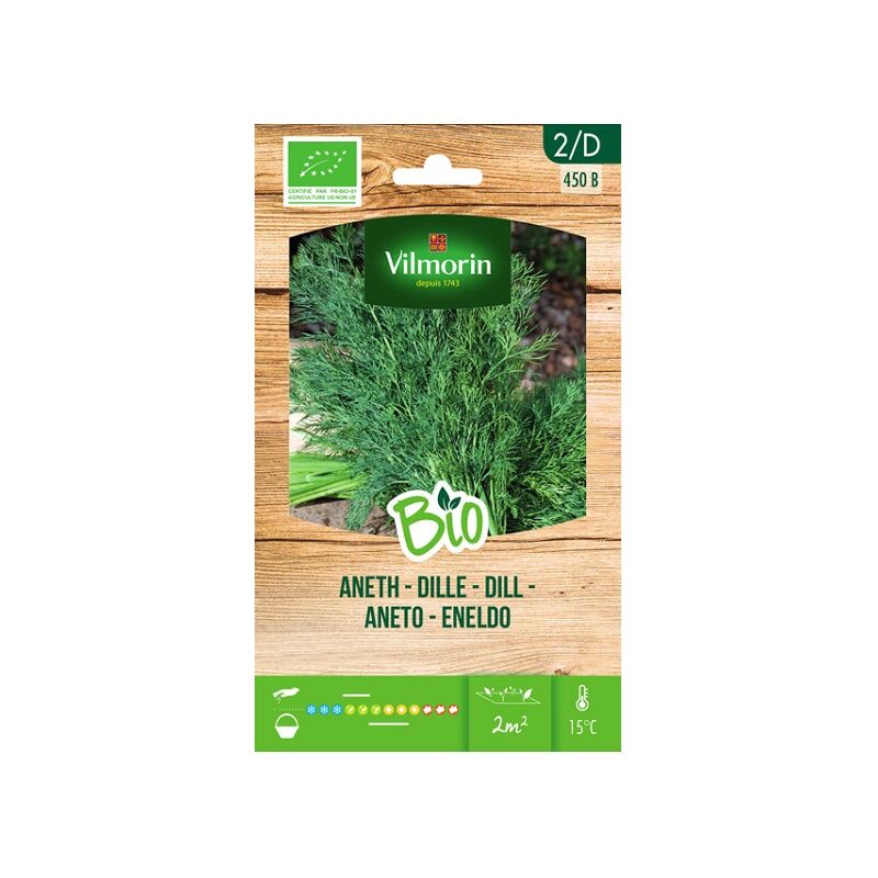 Vilmorin - Garden Bio Seeds Seeds sur 2,5 gr
