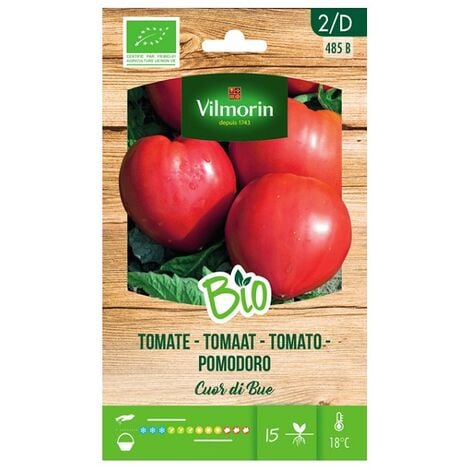 Vilmorin Garden Bio Tomato Seeds Buey Heart oltre 0,15 gr