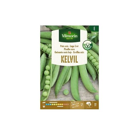 Vilmorin Guisante Seeds Mata Baja Kelvil, 150 gr