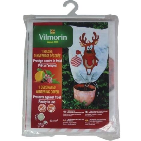 Vilmorin - Housse d'hivernage - PP - 30 g/m² - Décor Renne