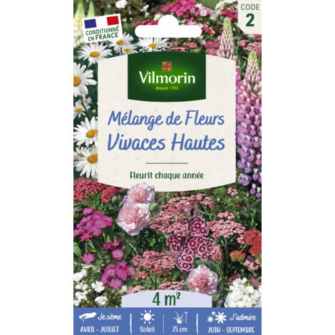 Vilmorin - Mélange Fleurs Vivaces Hautes
