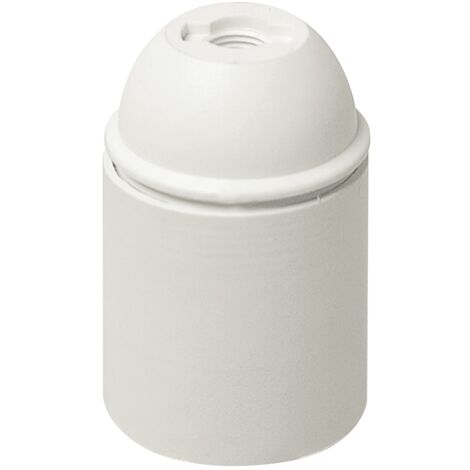VIMAR 02101.S.B - Portalampada in plastica E27 bianco