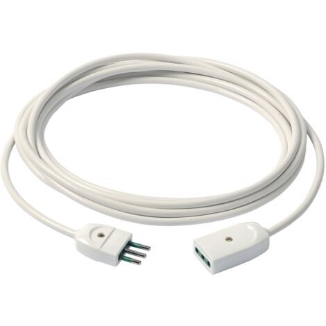 Vimar 0P32367.B Cavo Prolunga, 3G0.75, 5 m, Bianco, 5m