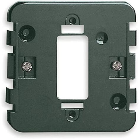 VIMAR 0R08501 Serie 8000 Supporto 1M per scatole Rotonde da Incasso d60mm con Griffe