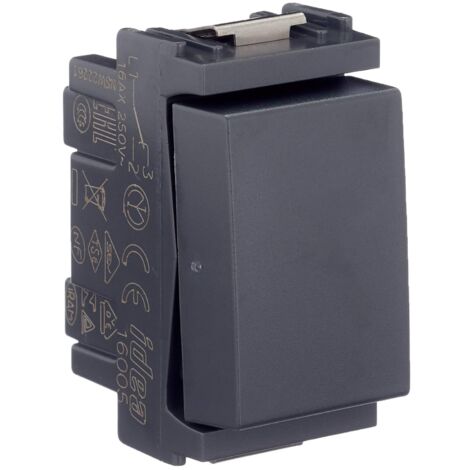 Vimar 0R16005 Idea Deviatore elettrico a muro 1P 16AX grigio