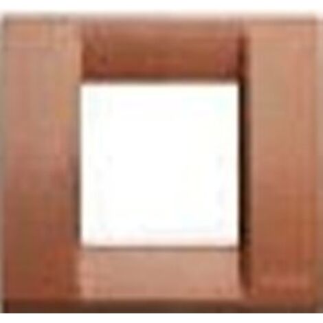 VIMAR - 1 PLACCA CLASSICA IDEA 1-2 MODULI IN METALLO COLORE CORALLO 17092.03