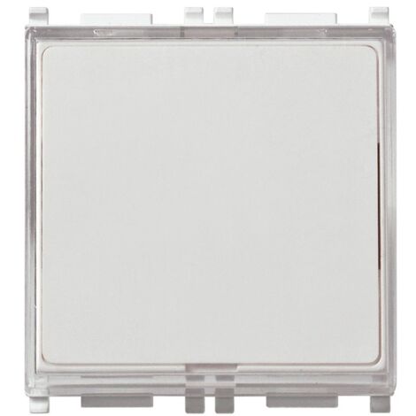 VIMAR 14050 - Pulsante targhetta 1P NO 10A 250V Bianco (Plana)