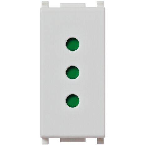 VIMAR - 14201.SL Presa 2P+T 10A P11 Silver