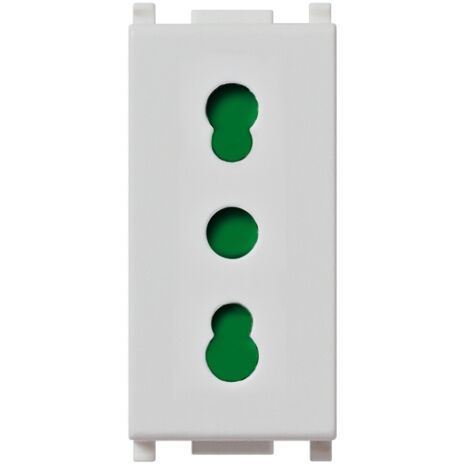VIMAR - 14203.SL Presa 2P+T 16A P17/11 Silver
